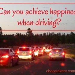 Happiness when driving?