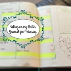 Setting up my Bullet Journal