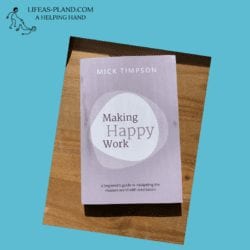 Making happy work book cover